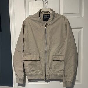 Men's Tan Casual Jacket (Large)